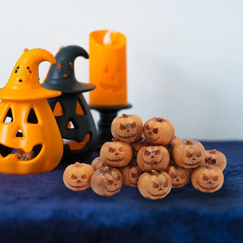 Miniature Resin Halloween Pumpkin - DIY Fairy Garden Decoration