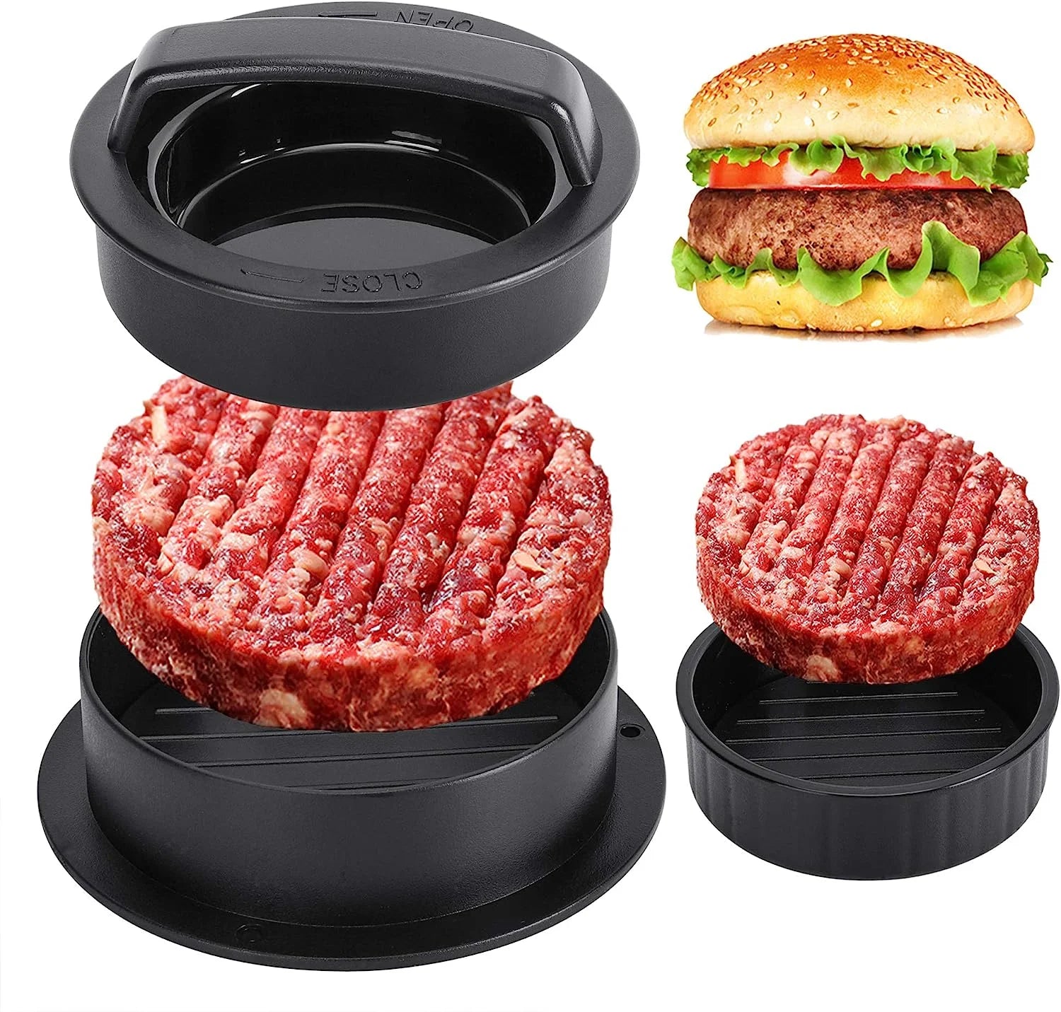 Hamburger Press Patty Maker Burger Press