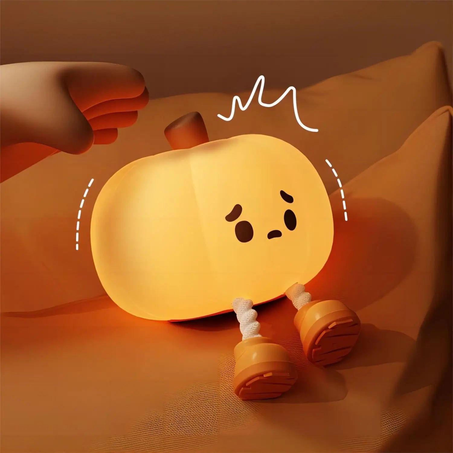 Glow & Gourd: The Little Pumpkin Sleep Lamp Halloween