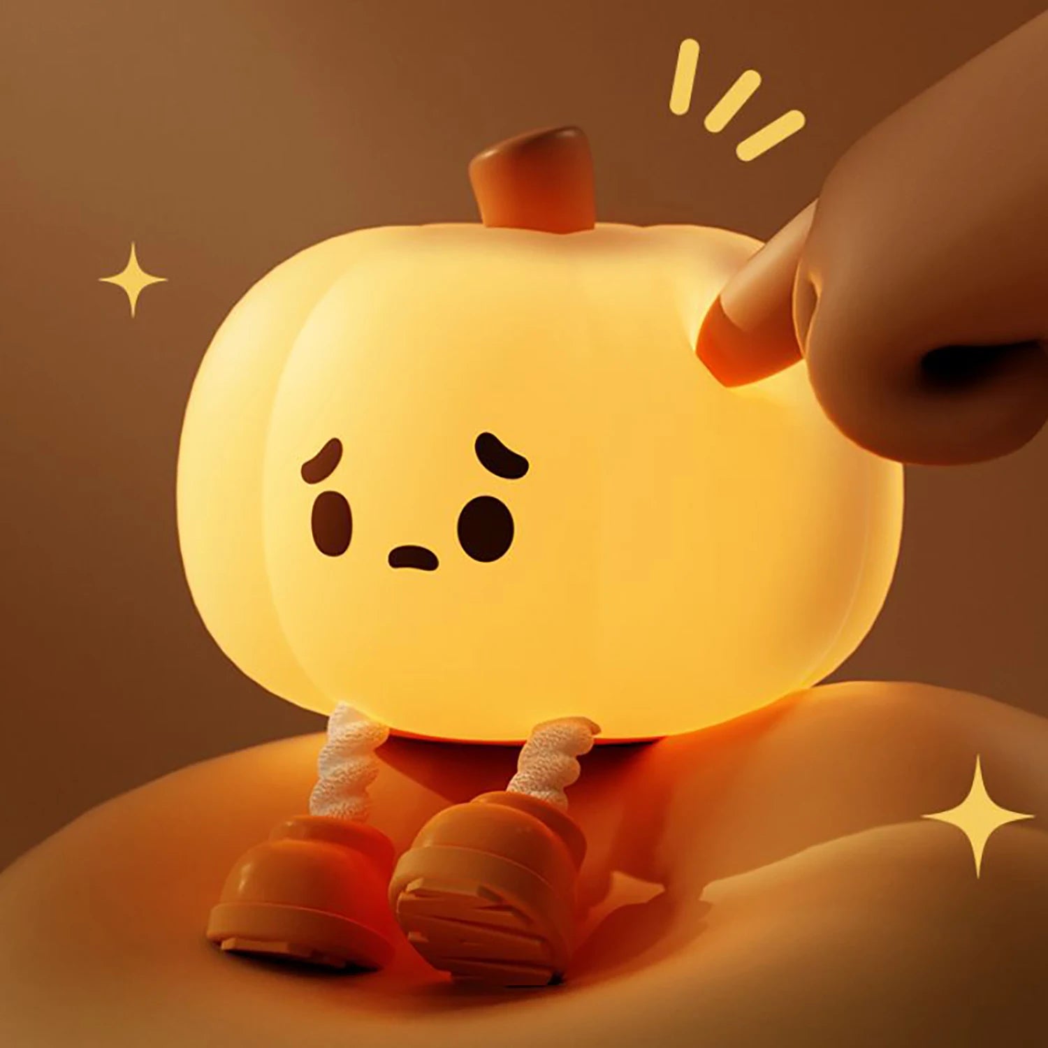 Glow & Gourd: The Little Pumpkin Sleep Lamp Halloween