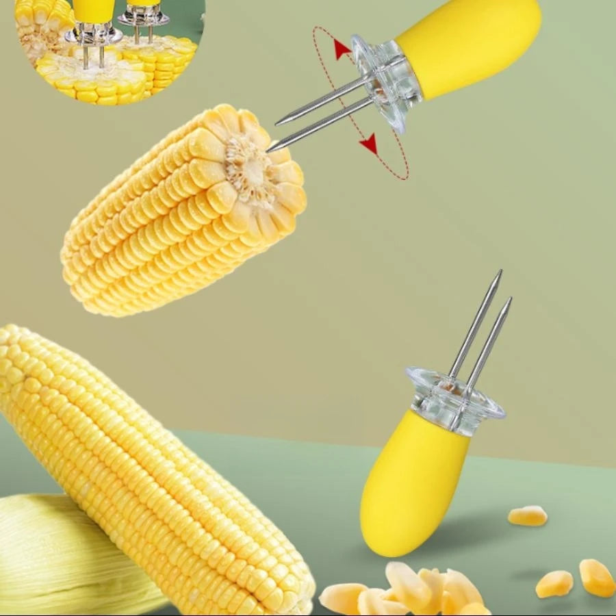 Multifunctional BBQ Corn Holder