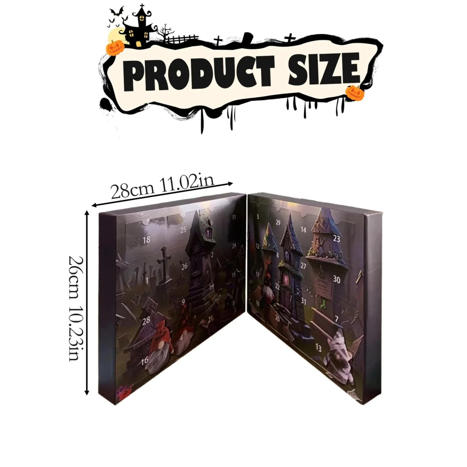 2024 Halloween Gnome Advent Calendar, Halloween Gifts