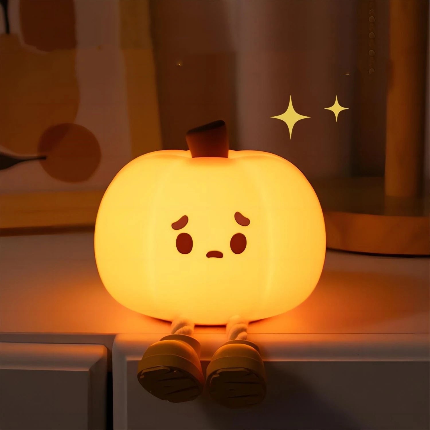 Glow & Gourd: The Little Pumpkin Sleep Lamp Halloween