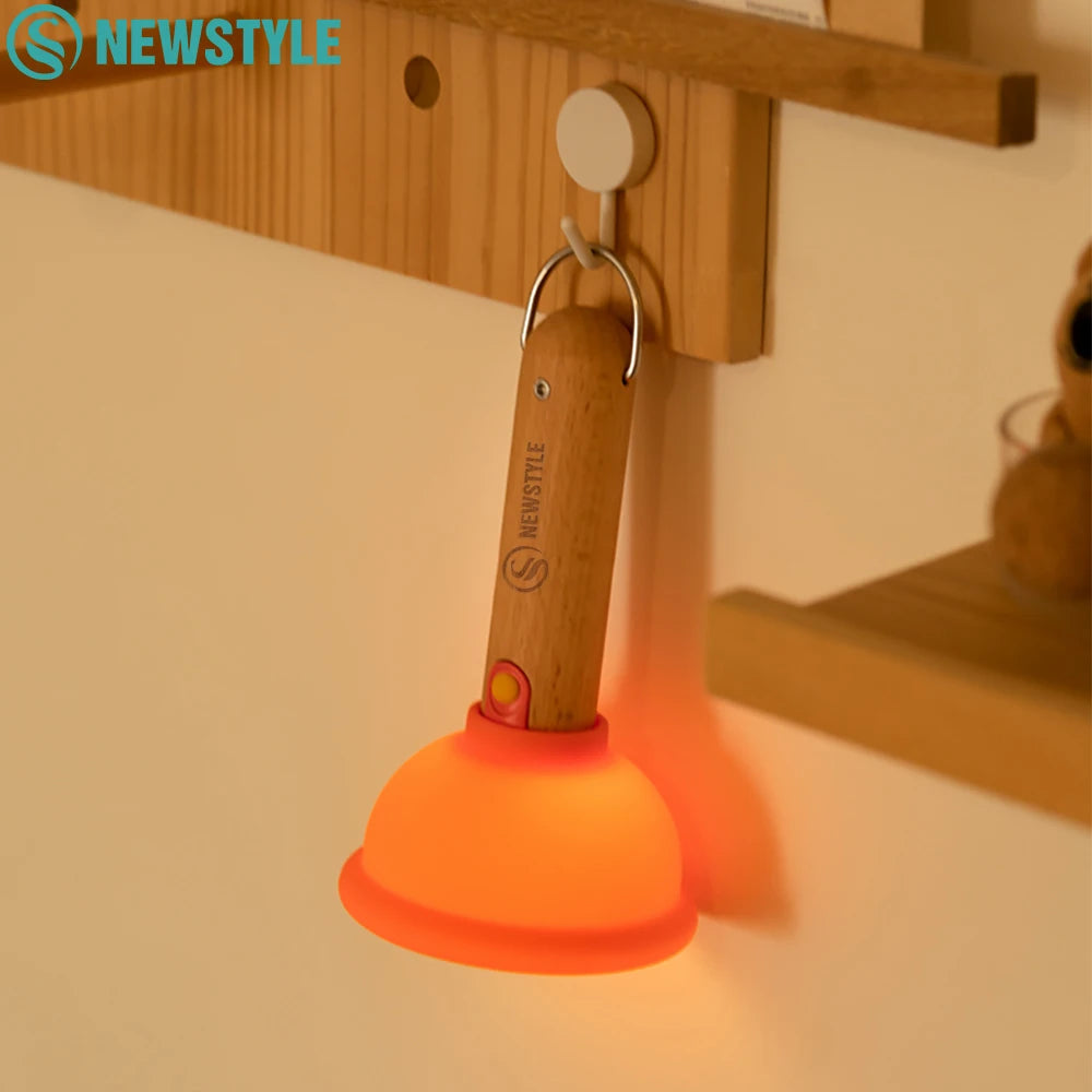 USB Rechargeable Plunger Night Light