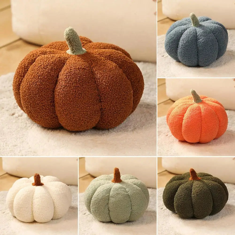 Cute Halloween Spice Pumpkin Throw Pillow - Halloween Home Decor Soft Cushion & Stuffed Toy