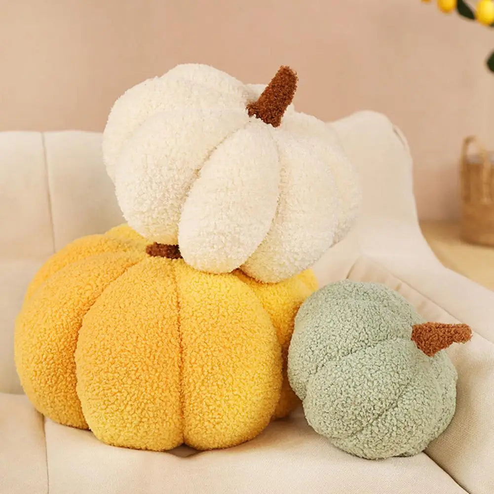 Cute Halloween Spice Pumpkin Throw Pillow - Halloween Home Decor Soft Cushion & Stuffed Toy