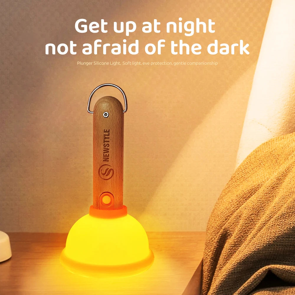 USB Rechargeable Plunger Night Light