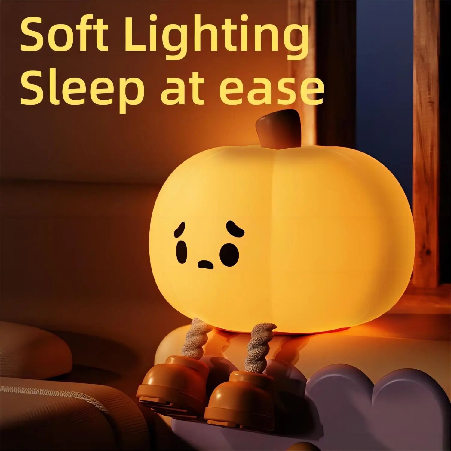 Glow & Gourd: The Little Pumpkin Sleep Lamp Halloween