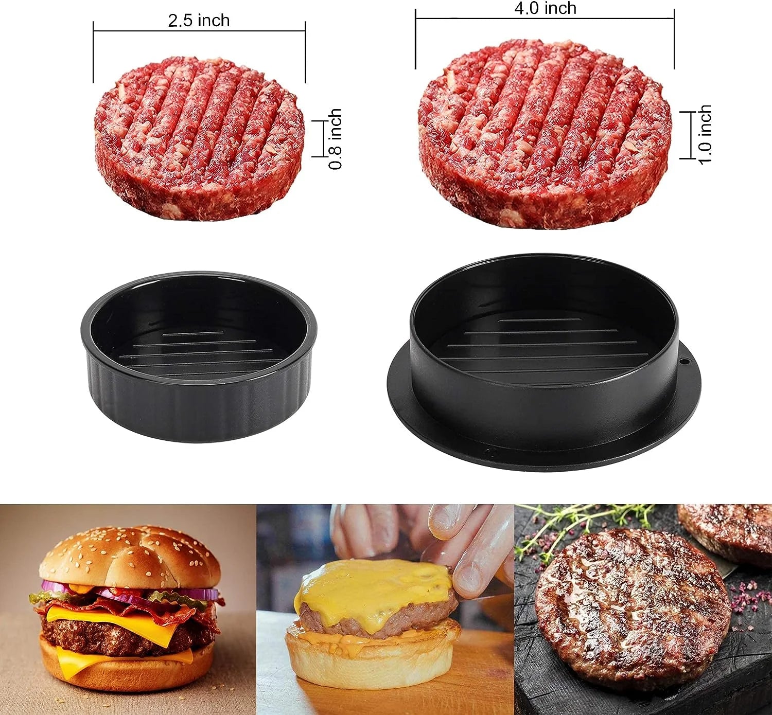 Hamburger Press Patty Maker Burger Press